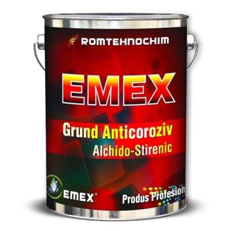 Grund Anticoroziv Alchido-Stirenic ?Emex? - Gri - Bid. 25 Kg